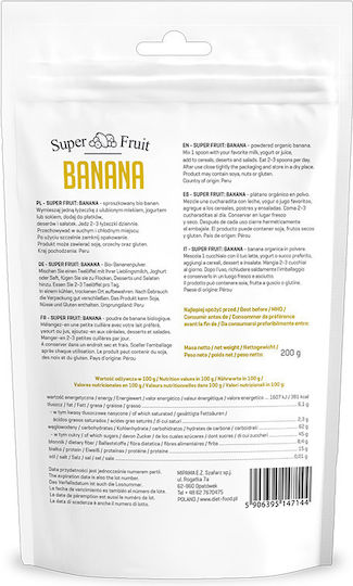Bio Banana Powder Diet Food 200g