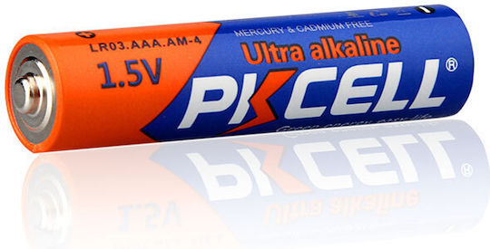 Pkcell Ultra Alkaline Batterien AAA 1.5V 5Stück