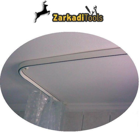 Aluminium Shower Curtain Track Curved
