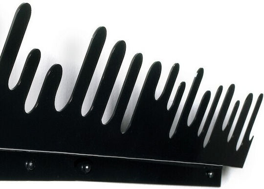 Wandhalterung Wave Schwarzes Set 2 Metall Design House Stockholm Wandhalterung Wave Schwarzes Set 2 Metall Design House Stockholm