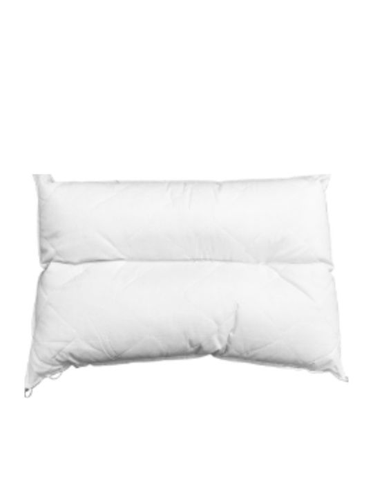 Jgs S.a Anatomic Soft Washable Anti-Allergic Polyester Bed Pillow Two Support Seams One Side One Other 7000-00013 50x70cm