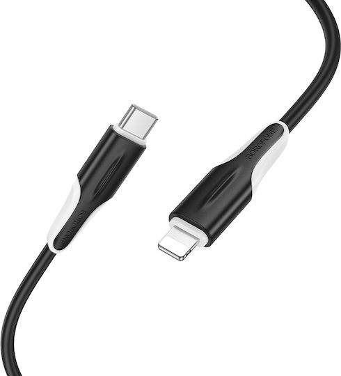 Borofone USB-C zu Lightning Kabel 27W Schwarz 1m (46606-OC)