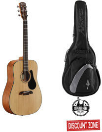 Alvarez Artist Ad30 Dreadnought Акустична Китара Натурален Комплект
