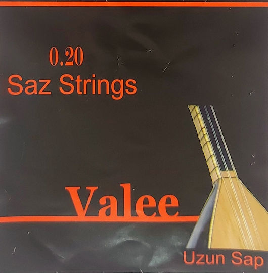 Valee 0.20 Green Χορδές Σάζι Ταμπουρά