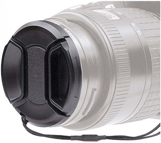 Kaiser Επαγγελματικό Καπάκι Φακού Snap-on Λουράκι 58mm