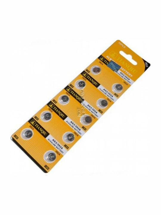 Microcell Alkalische Uhrenbatterien Ag3 392 Lr41 Set 10 Stück