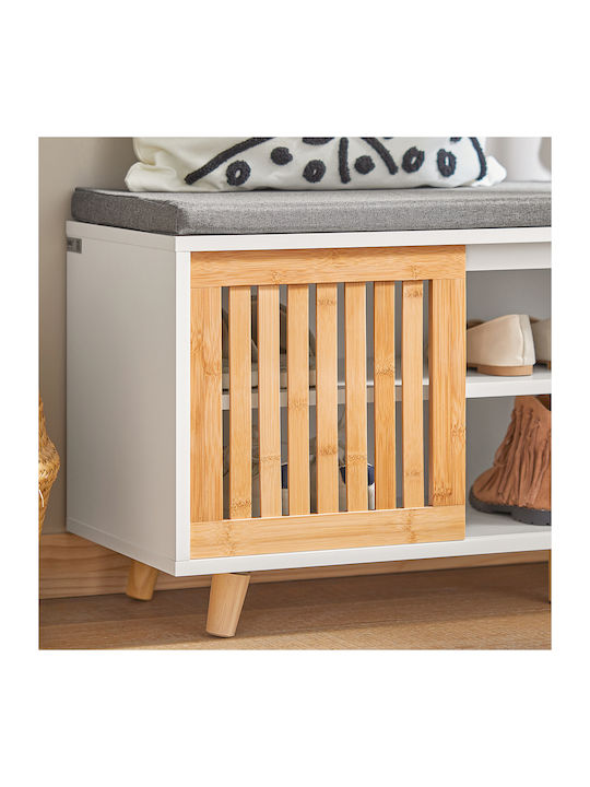 Entry Furniture White 100x45x35cm