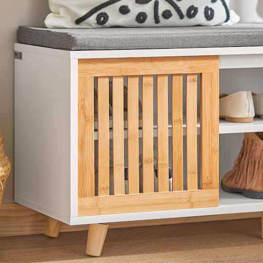Entry Furniture White 100x45x35cm