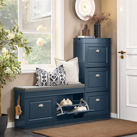 Mobilier de Intrare Blue 104.5x52x24cm
