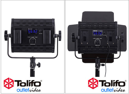 Tolifo Nou Tolifo 600ms Mark 2 Cri 95 Iluminator LED Alimentare Versiune Lumina Naturală