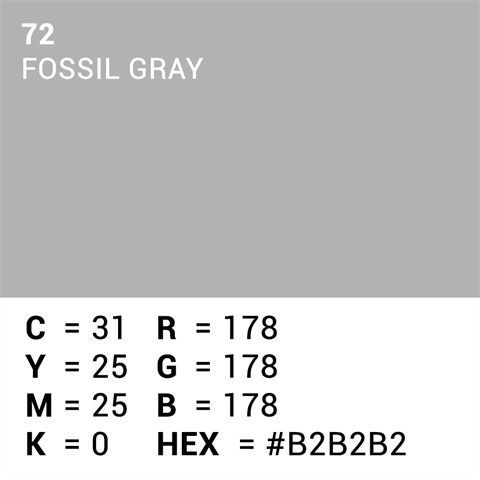 Superior Photography Backdrop Paper 72 Fossil Gray 2.72 X 11m