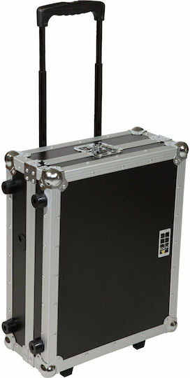 Ttpro-Trolley Flight Case Multi Format Turntable Trolley with Silver Wheels Technics SL-1210MK7 SL-1200MK2 SL-1200 SL1200GR SL-1200GAE SL-1210GR Reloop RP-7000RP RP-8000MK2 RP-8000RP RP-4000M RP-2000USB Pioneer PLX-1000 PLX-500