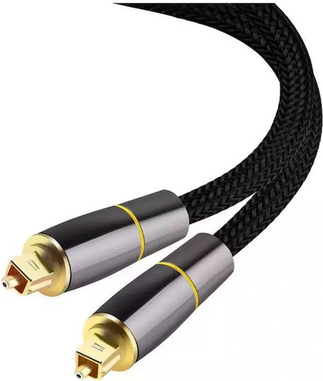 Optical Audio Cable TOS male - TOS male Μαύρο 2m (13154V)