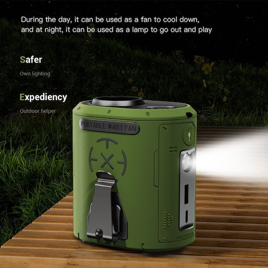Techsuit Mini Aparat De Aer Condiționat Electric 10W Portocaliu