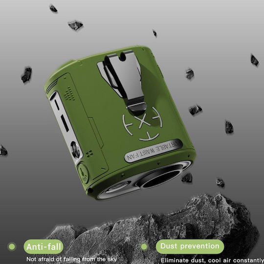 Techsuit Mini Aparat De Aer Condiționat Electric 10W Portocaliu