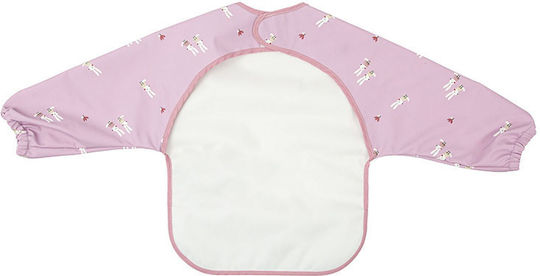 Bimbidreams Rabbits Waterproof Fabric Coverall with Hoop & Loop Fastener Pocket & Sleeves