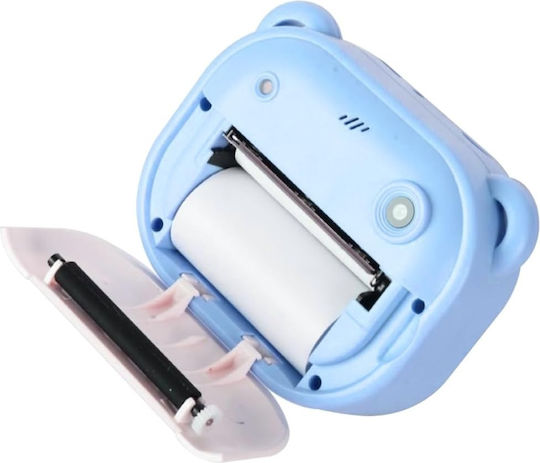 B0DHQM1T65 Children's Camera with Thermal Printing Blue