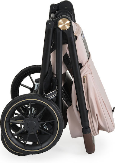 Cangaroo Celebrity Adjustable 2 in 1 Baby Stroller Suitable for Newborn Cloud pink 18.8kg