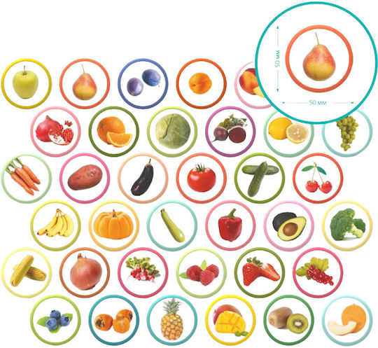 Dodo Fruits And Vegetables Montessori Educational Game Knowledge for 3+ years Years Old