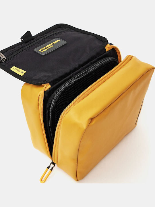 Козметична Чанта Mandarina Duck Eco Coated Toilet Kit Medium P10osn02-05j Duck Жълта