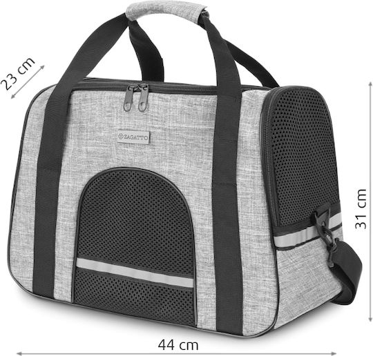 Zagatto Tasche für Hunde / Katzen Gray
