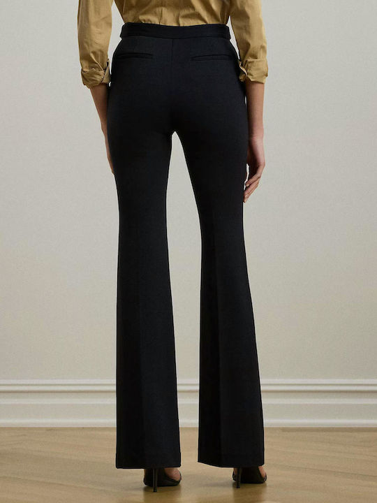 Damen Stoff Hose Black