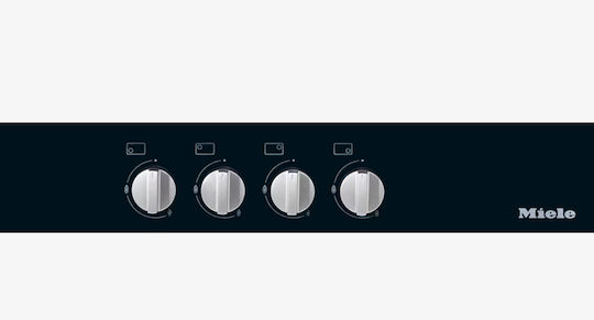 Miele Εστία Φυσικού Αερίου Αυτόνομη 62.6x52.6εκ.