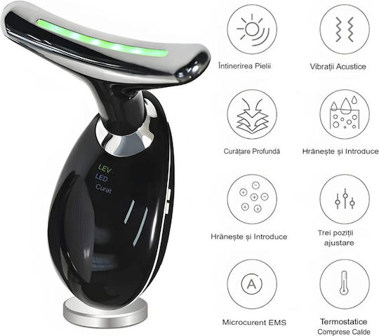 Dispozitiv de terapie cu lumină Facial LED pentru Anti-Îmbătrânire