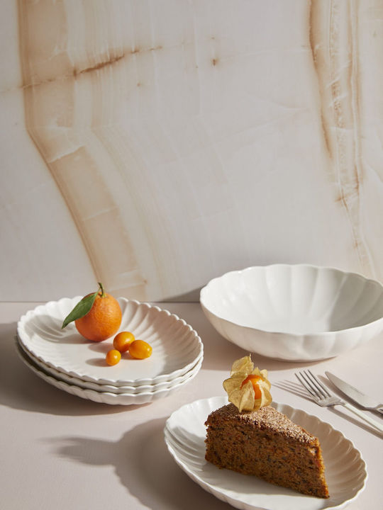 Kutahya Porselen White Porcelain Dinnerware Set 72pcs