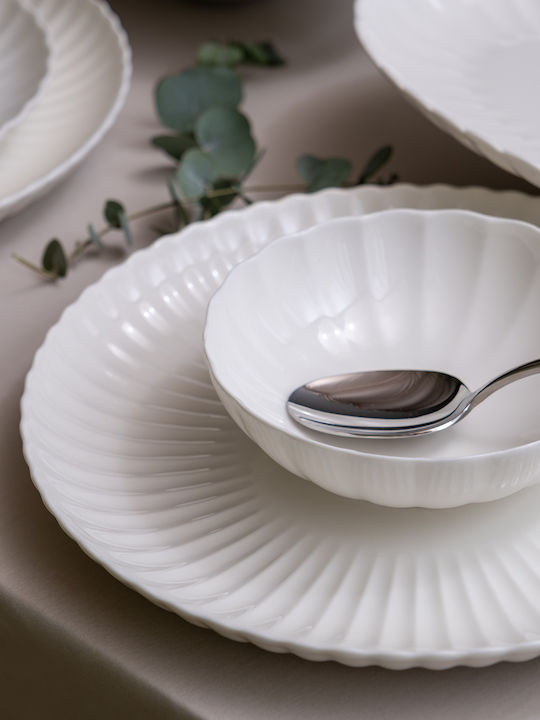 Kutahya Porselen White Porcelain Dinnerware Set 20pcs