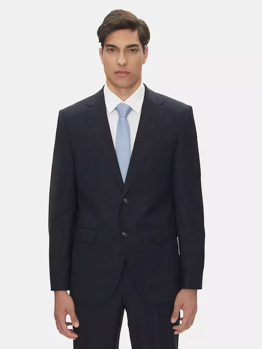 Men's Winter Suit Regular Fit Dark Blue