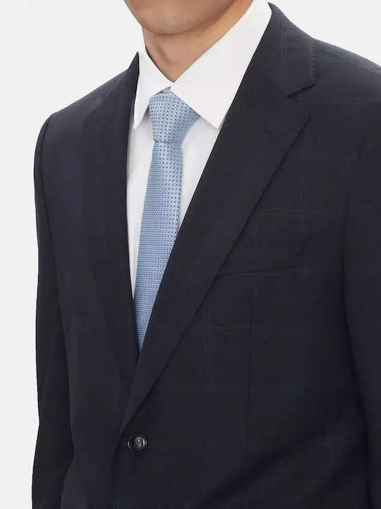 Men's Winter Suit Regular Fit Dark Blue