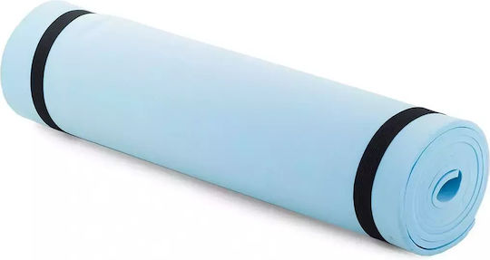 Pilates Exercise Mat Green with Carry Strap (180x50cm)