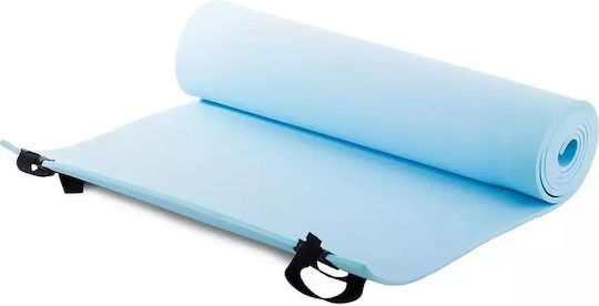 Pilates Exercise Mat Green with Carry Strap (180x50cm)