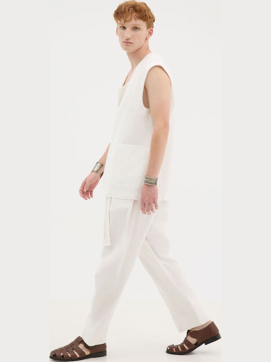 Men's Vest White
