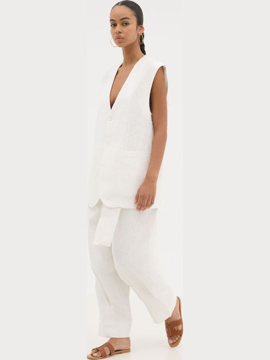 Men's Vest White
