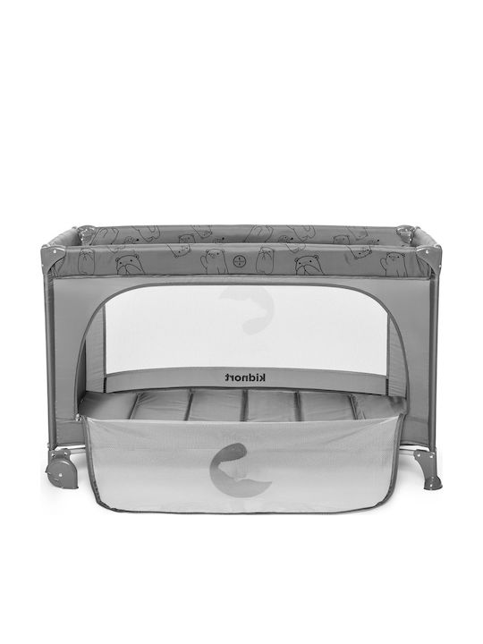 Kidnort Playpen with Mattress Gray