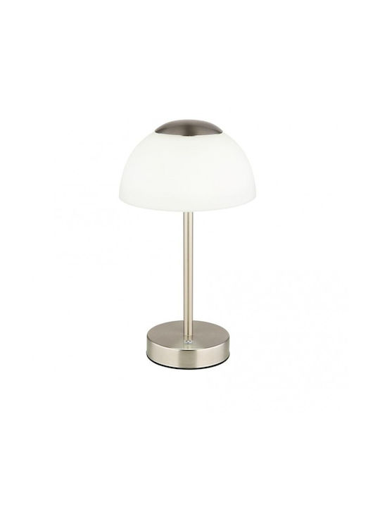 Globo Lighting Lampă de masă LED cu Abajur Argintiu și Bază