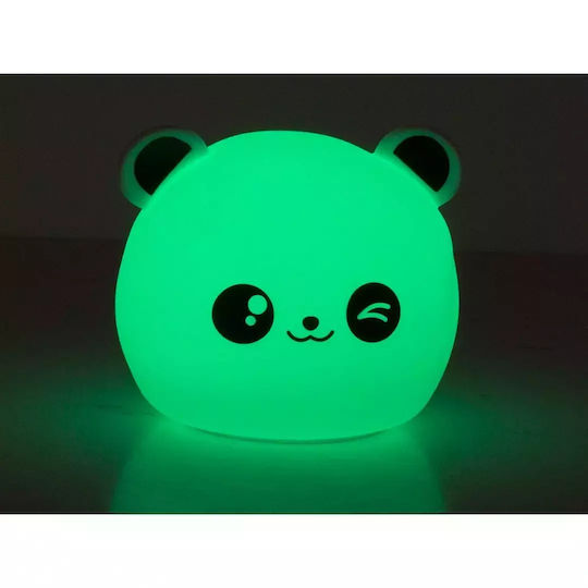 Verk Group LED Детско Декоративно Осветление Touch Panda Rgb