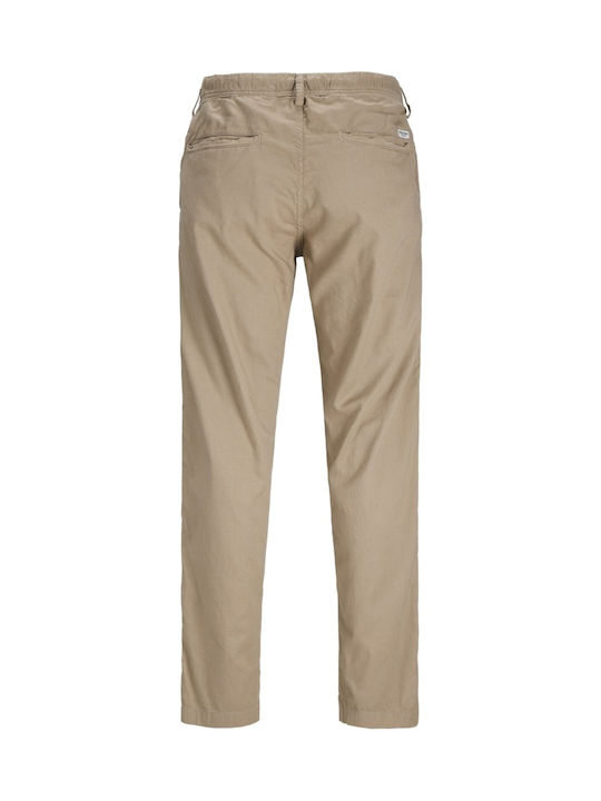 Pantaloni Chino În Fit Relaxed Bej