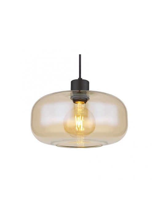 Globo Lighting Candelabru 1xE27 Ø28cm cu Cristale Gri 15566H