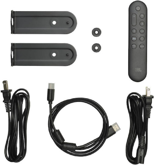 JBL 500ΜK2 Soundbar 5.1 Bluetooth, HDMI και Wi-Fi 750W με Ασύρματο Subwoofer και Τηλεχειριστήριο Μαύρο