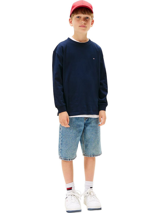 Kids' Shirt Long Sleeve Blue Essential