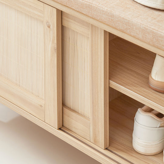 Entry Furniture Ξύλου 121x49x35cm