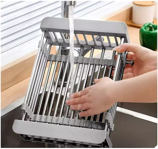 Gray Kitchen Sink Colander