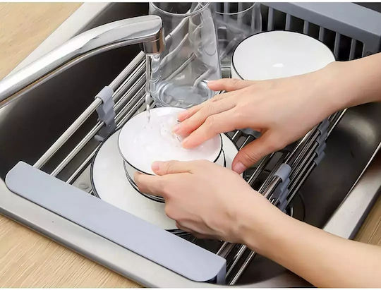 Gray Kitchen Sink Colander