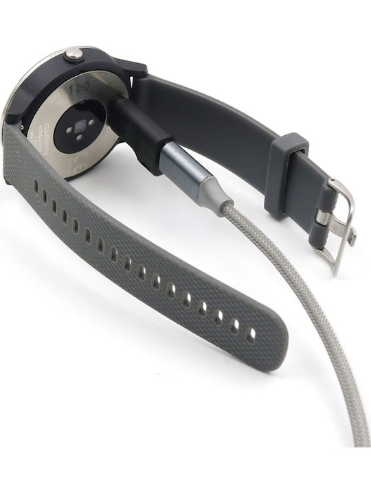 Adapter Φόρτισης Type C Μαύρο (Garmin Fenix 5 / 5x / 5s / 6 / 6X / 6S Pro / Venu)