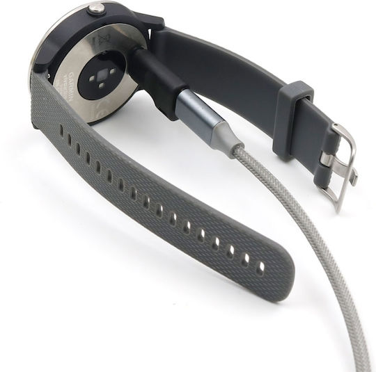 Adaptor Încărcare Type C Negru (Garmin Fenix 5 / 5x / 5s / 5s / 6 / 6X / 6S Pro / Venu)