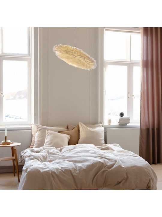 Umage Eos Esther Medium Round Lamp Shade Brown with Diameter 66cm