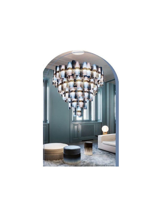 Slamp Πολυέλαιος LED Μπλε LALS4XLGRD06T00NMTEU